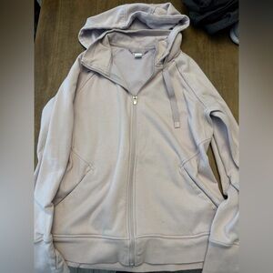 Athleta Full Zip Hoodie lavender